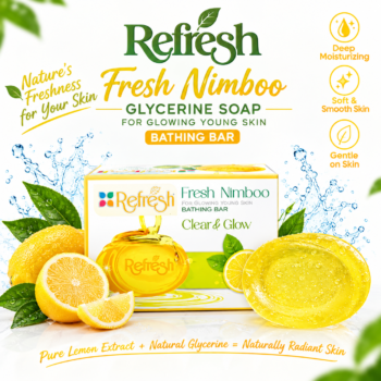 Refresh Lemon Burst Glycerine Soap