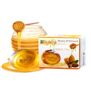 Refresh Honey Almond Bliss: Luxurious Glycerine Soap